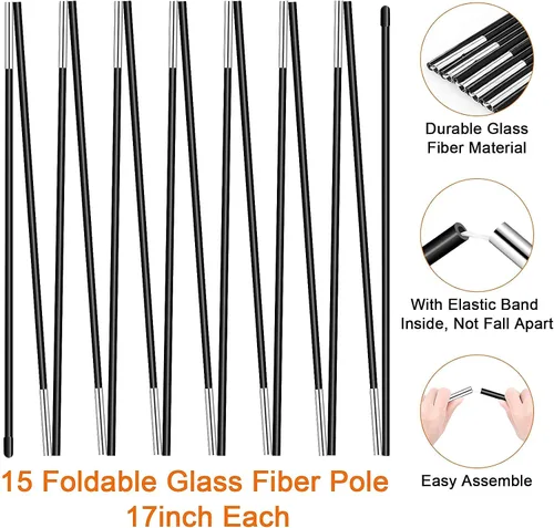 Vista 7 de Kit de arco de globos, juego de soporte de arco de globos ajustable de 10 pies con base rellenable de agua y postes de fibra duraderos para bodas