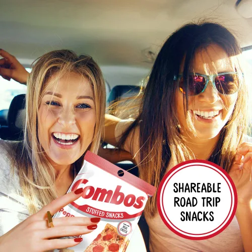 Vista 6 de COMBOS Cheese Snacks - Paquetes de bocadillos horneados de pretzel de pizza de pepperoni, bocadillos de galletas de queso, bolsa de 6.3 onzas