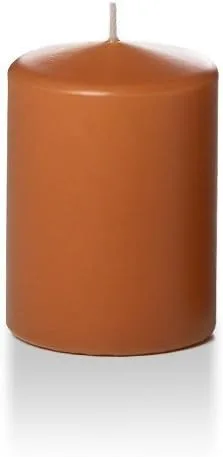 Vista 139 de Yummi - Velas redondas de pilar blancas de 3 pulgadas x 4 pulgadas, 3 por paquete