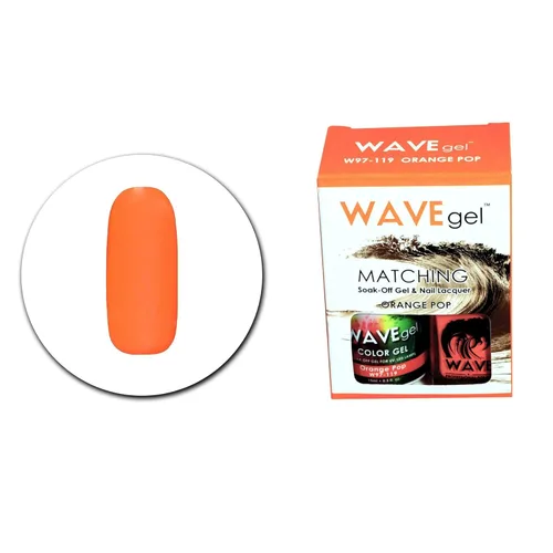 Vista 130 de WAVEGEL Soak-0ff - Juego de esmalte de uñas y gel a juego - Falu Coffee - W161-161 I 0.5 onzas
