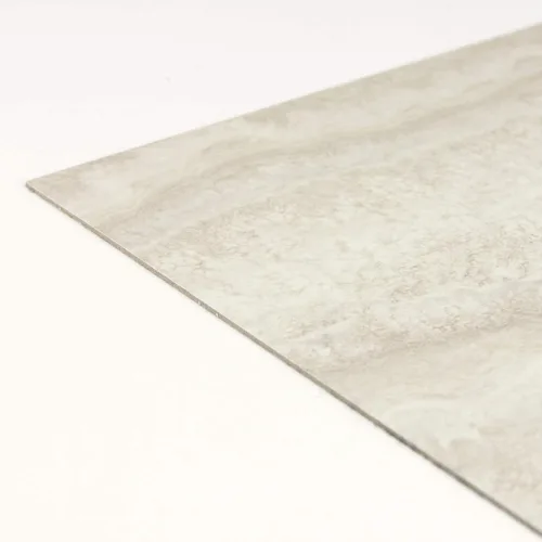 Vista 3 de FloorPops FP3327 Platinum - Azulejos de suelo para despegar y pegar, color gris (paquete de 2)