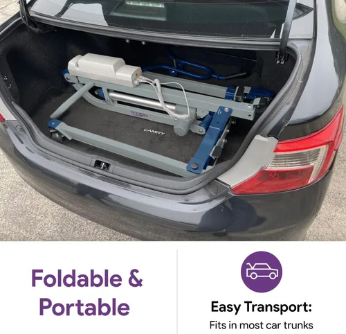 Vista 6 de ProHeal Elevador de pacientes todo en uno - Elevador portátil de pacientes para uso doméstico e instalaciones - Elevador eléctrico universal