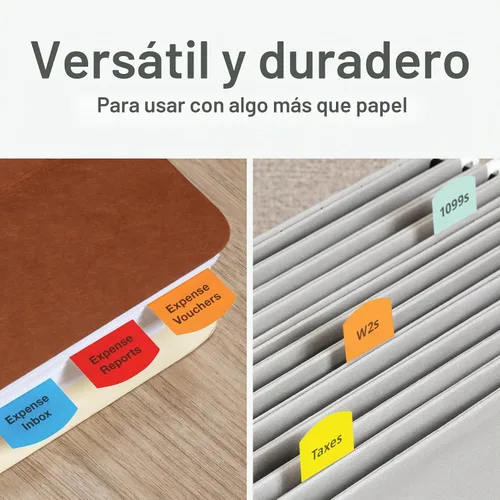 Vista 5 de Pestañas de índice láser imprimibles Redi-Tag, Variados