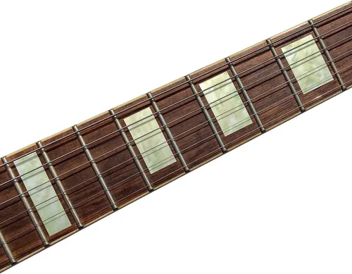 Vista 3 de Adhesivos de marcaje para diapasón para guitarras y bajos - Bloques LP/SG - Perla blanca envejecida, F-005BL-AW