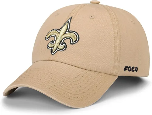 Vista 18 de FOCO NFL Mens NFL Team Logo Khaki Casual Hat Caps