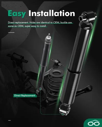 Vista 6 de SCITOO - Amortiguadores traseros de gas para Mazda MPV 345024 37244 2004 2005 2006