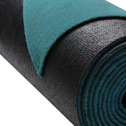 Vista 4 de Alfombra Aqua Turf para exteriores, muestra verde azulado de 3 x 3 pulgadas