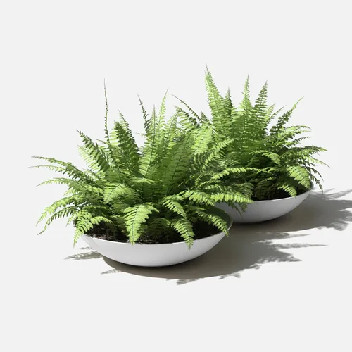 Vista 37 de Veradek Mason Series Lane Bowl Planter para mesas de interior o exterior/jardines hecho de compuesto de plástico y piedra con agujeros