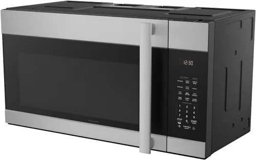 Vista 2 de Sharp SMO1754JS Horno de microondas sobre la estufa con bandeja giratoria en carrusel de 13.6", 30 pulgadas, 1.7 pies cúbicos, 1,000 W, ventilador