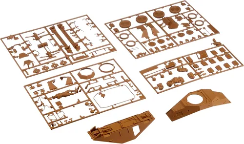 Vista 2 de Tamiya 300035268 1: 35 WWII Vehículo especial 223 Tanque ligero Späh (2)
