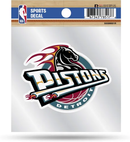 Vista 9 de Rico Industries NBA unisex-adult NBA Retro 4x4 Decal