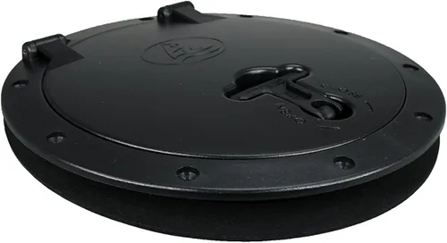 Vista 5 de Pactrade Marine Barco Kayak Canoa Pesca Aparejo Navegación Resistente Plástico Negro 6" Cubierta de escotilla de cubierta impermeable con bolsa