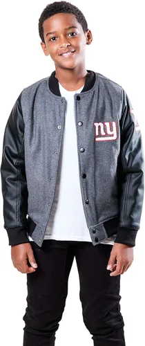 Vista 12 de Ultra Game NFL - Chaqueta de béisbol clásica para niños