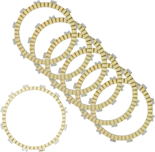 Vista 5 de Caltric Placas de fricción de embrague compatibles con Suzuki V-Strom 650 DL650 2004-2009 2011