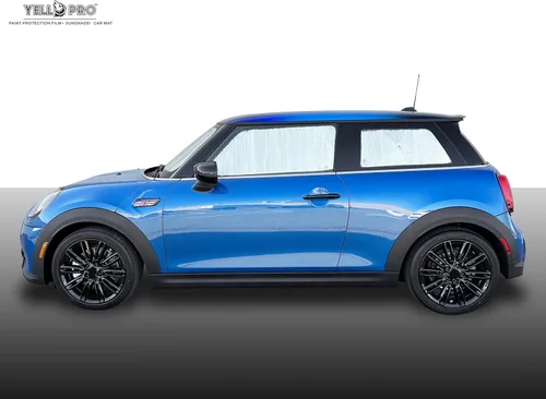 Vista 3 de Parasol de asiento delantero para ventana lateral (juego de 2) ajuste personalizado para 2014 2015 2016 2017 2018 2019 2020 2021 2022 2023 2024 Mini