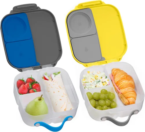 Vista 20 de b.box Mini lonchera de Batman, recipientes para aperitivos para niños, reutilizable, pequeña caja Bento para el almuerzo, contenedor de aperitivos