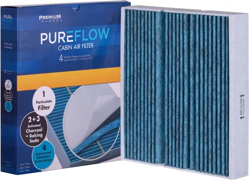 Filtro de aire de cabina PureFlow PC99555X | Compatible con Mercedes-Benz GLB250 2020-2025, GLA250 2021-2025, CLA250 2020-2025, EQB 300 2022-2025,