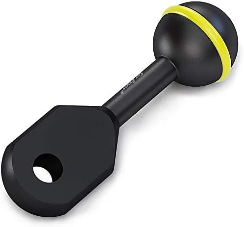 Vista 2 de Seafrogs - Brazo de clip de cabeza de bola a YS de 1 pulgada, brazo adaptador de cabeza YS de aluminio, conector de sistema de iluminación