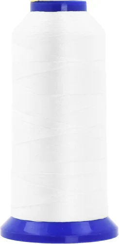 Vista 46 de Mandala Crafts Airforce Blue - Hilo resistente de 1500 yardas Tex 70 hilos de poliéster unido para coser cortinas, jeans, cuero, cabello, tapicería