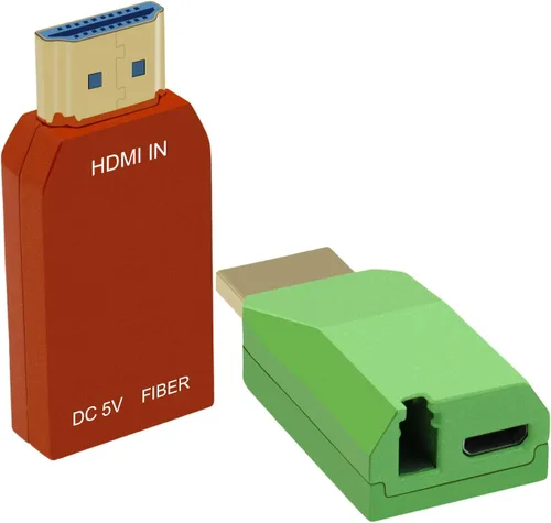 Vista 9 de Mini 4K HDMI Extensor de Fibra UHD 4K Convertidor con módulo SFP 1080P HDMI Video Transceptor óptico sin comprimir Sin Latencia Solo Modo Fibra 20KM