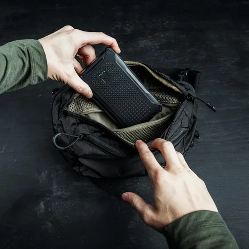 Vista 8 de Eberlestock Bando Bag - Tactical Men's Fanny Pack w/Adjustable Waist Belt, Zippered Pockets, Compact Lightweight Belt Bag