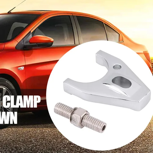 Vista 3 de Abrazadera de distribuidor de aluminio Billet, Sbc Distribuidor Mantenga presionada la abrazadera de distribuidor de luminum Cromo Billet Aluminio