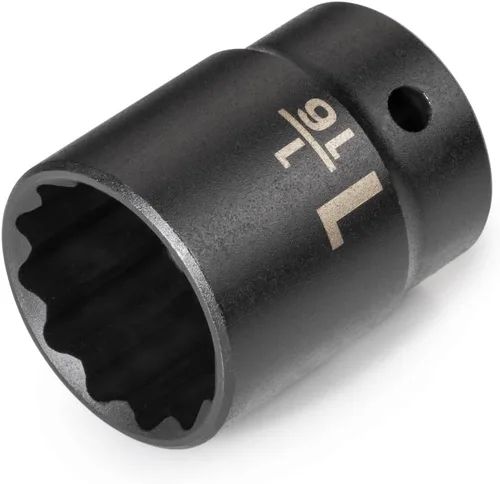 Vista 20 de TEKTON Encastre de 1/2 pulgada x 1 pulgada de profundidad 12 puntos de impacto SID23225