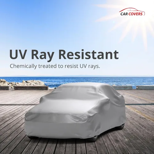 Vista 5 de Compatible con funda de coche resistente a la intemperie 2000 Audi TT Coupé 2 puertas – Exterior e interior – Protege del agua, la nieve, el sol
