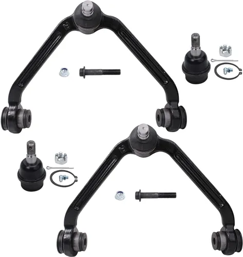 Vista 177 de Detroit Axle - Kit de brazos de control delanteros de 4 piezas para Nissan Cube 2009-2014, Nissan Versa 2007-2012 2 brazos de control inferiores