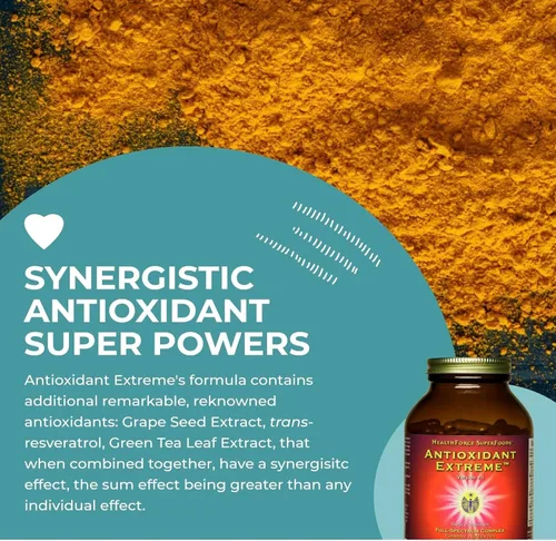 Vista 7 de HEALTHFORCE SUPERFOODS Antioxidant Extreme - 60 Cápsulas Veganas