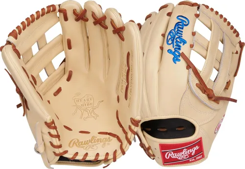 Vista 14 de Rawlings Guante de béisbol Heart of The Hide Encaje tradicional Tamaños 11.25" - 12.75" Múltiples estilos