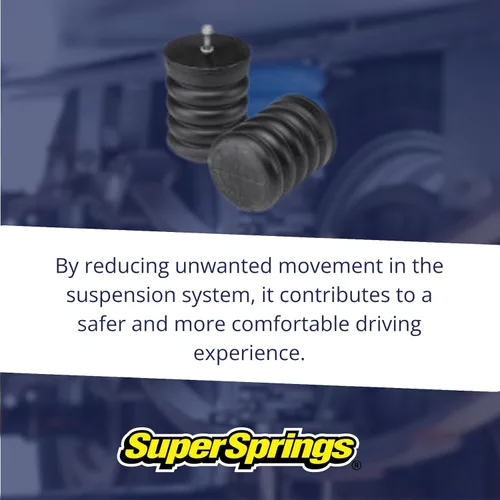 Vista 5 de SuperSprings Internacional SSF-280-47 SumoSprings Delantero para caballo de batalla W20 W22 W24