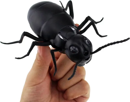 Vista 5 de Tipmant Control remoto hormigas RC coche vehículo animal eléctrico insectos niños juguete para cumpleaños Navidad