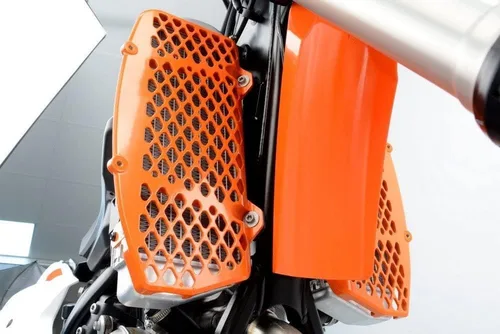Vista 4 de Trail Tech Protectores de radiador, naranja - KTM 16-22, (0151-RB03)