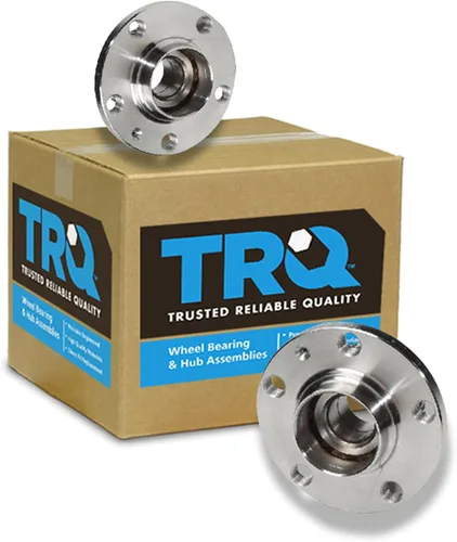 Vista 135 de TRQ Juego de 2 rodamientos de rueda delantera y conjunto de cubo compatible con Tesla 3 2020 Y 2018-2019