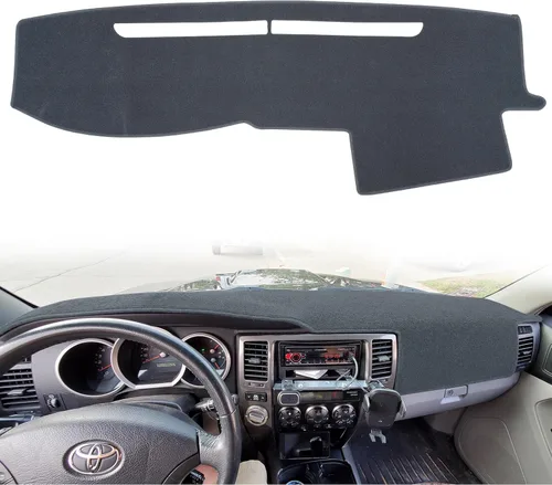 Vista 10 de Alfombrilla para tablero de instrumentos compatible con Toyota 4Runner 1996 1997 1998 1999 2000 2001 2002 (Beige)
