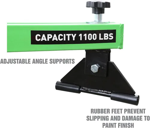 Vista 4 de OEMTOOLS 24950 - Soporte de motor de 500 kg, elevador de motor para garajes y mecánicos, mantiene el motor estable y elevado mientras trabaja