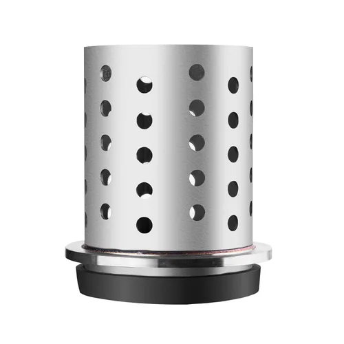 Vista 22 de DZQ Frasco de fundición perforada Fundición al vacío Pared de acero inoxidable con brida (1.2 "x 2")