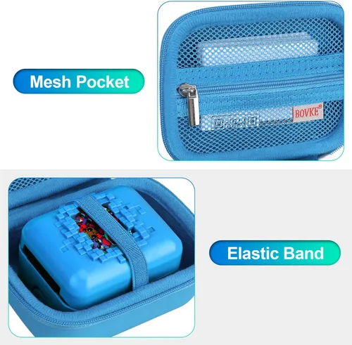 Vista 3 de BOVKE Estuche de transporte para Bitzee Disney/Bitzee Magicals/Bitzee Juguete interactivo digital para mascotas y funda, soporte de viaje