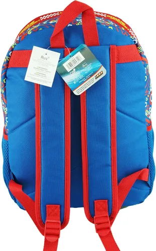 Vista 5 de Ruz Disney Cars - Mochila grande moldeada 3-D EVA de 16 pulgadas, Azul, Mochila 3D