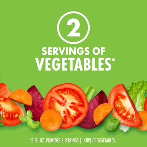 Vista 2 de V8 Antioxidantes Original 100% Jugo Vegetal, Botella de 46 fl oz