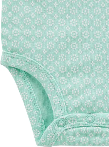 Vista 3 de Simple Joys by Carter's Baby Girls' Long-Sleeve Bodysuit, Pack of 5