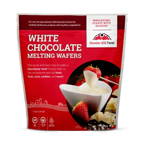 Vista 8 de Hoosier Hill Farm Obleas para derretir chocolate, 2 libras (paquete de 1)