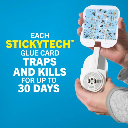 Vista 6 de Trampa para enchufe Safer Home SH502 para interiores - Trampas efectivas para moscas de frutas para interiores, trampas para mosquitos para casa