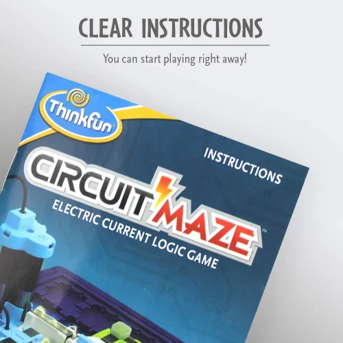 Vista 4 de ThinkFun Juego de Laberinto de Circuitos – Juguete STEM para Estimular el Cerebro Enseña Circuitos a Través de un Juego Atractivo Finalista