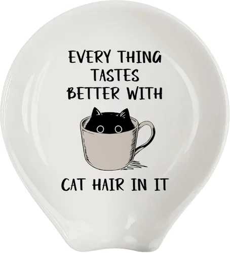 Vista 12 de Soporte para cucharas de café, accesorios de barra de café y soporte para cuchara, I DON'T GIVE EEFFOC UNTIL I 'VE HAD MY COFFEE, soporte de cuchara