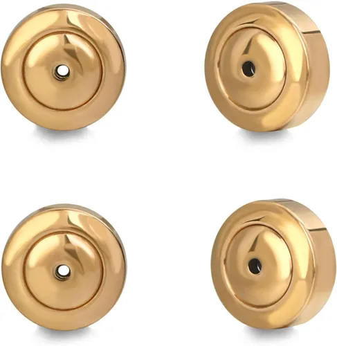 Vista 12 de Reemplazos de Parte Trasera de Pendientes, 4 Piezas de Parte Trasera de Pendientes para Tachuelas, Pendientes de Diamante, Parte Trasera