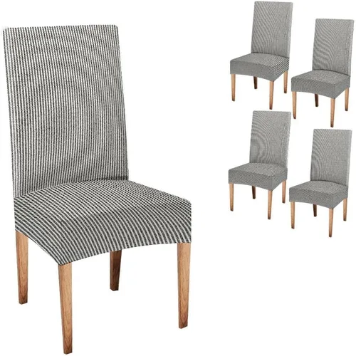 Vista 82 de CAPSCEOLL Juego de 4 fundas para sillas de comedor, color turquesa, turquesa, turquesa, turquesa, turquesa, verde azulado, fundas de asiento Parson