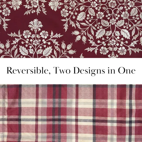 Vista 4 de Southshore Fine Living, Inc. - Juego de ropa de cama de Navidad de 4 piezas, juego de edredón de Navidad individual/individual XL, edredón