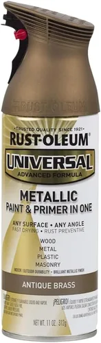 Vista 123 de Rust-Oleum Pintura en aerosol metálica universal para todas las superficies, cobre envejecido Cobre (Aged Copper)